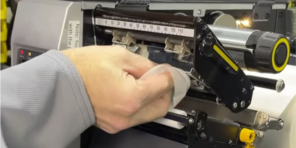 cleaning zebra printhead