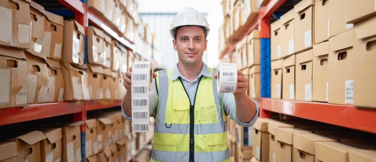 RFID vs. Barcoding: When Does the ROI Finally Make Sense?