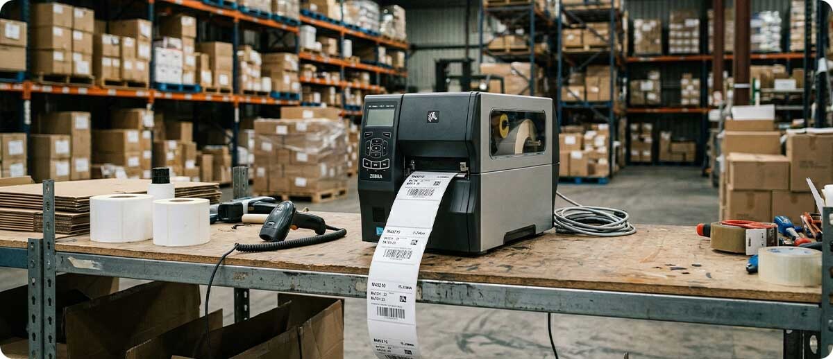 Static Electricity in the Warehouse: Why Your Printer is Freezing or Misprinting