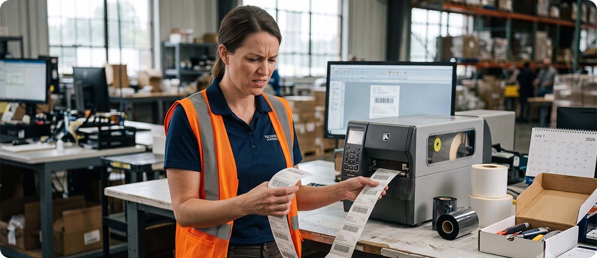 Why Are My Labels Printing Crooked? Here's What to Check First Why Are My Labels Printing Crooked? Here's What to Check First